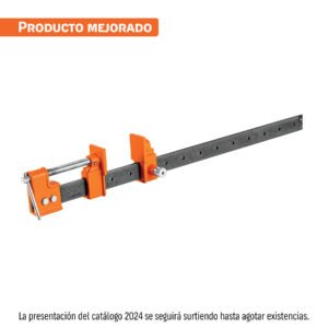 Sargento de solera 48' de acero, TRUPER