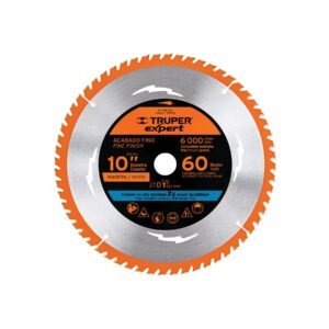 Disco sierra 10' para madera, 60 dientes centro 1', EXPERT