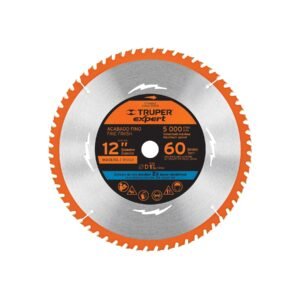 Disco sierra 12' para madera, 60 dientes centro 1', EXPERT
