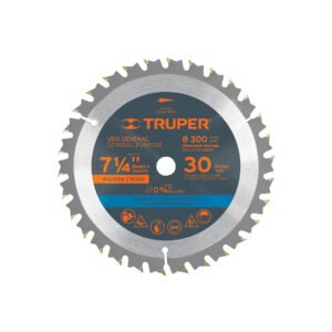 Disco sierra 7- 1/4' para madera, 30 dientes centro 5/8'