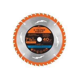 Disco sierra 7-1/4' p/madera, 40 dientes centro 5/8', EXPERT