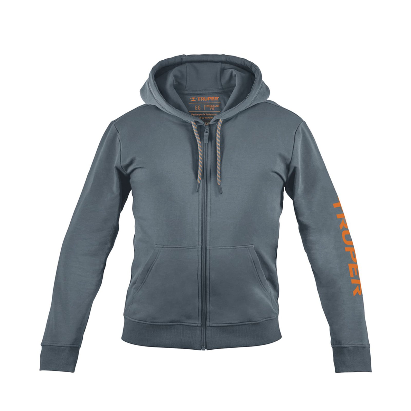 Sudadera gris para caballero, talla EG, TRUPER