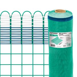 Rollo de 30 m x 1.2 m de malla mosquitera plástica verde