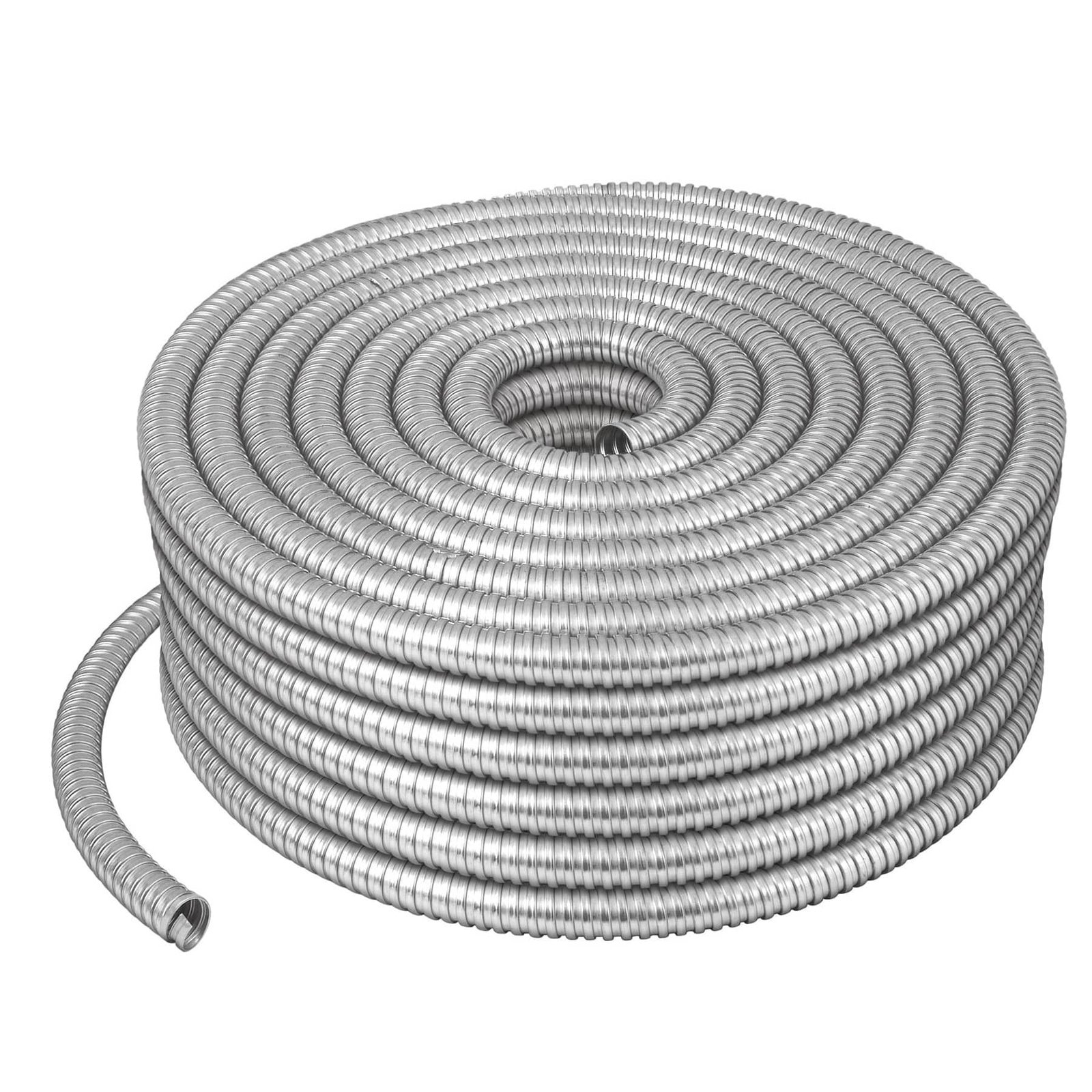 TF-1.jpg Rollo de 50 m de tubo flexible metálico de 1', VOLTECK - Image 1