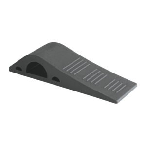 Tope tipo cuña de hule, 12 cm para puerta, HERMEX