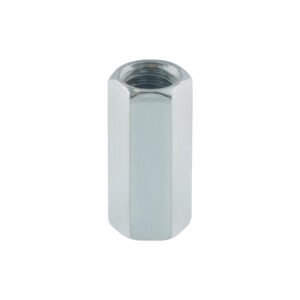 Bolsa con 5 tuercas cople, 3/8' acero galvanizado , FIERO