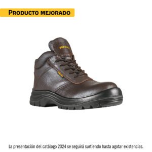 Bota de seguridad café, #30, casquillo de composite, PRETUL